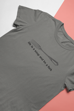 Load image into Gallery viewer, Life Is A Soup And Im Fork Mens Half Sleeves T-shirt- KidsFashionVilla
