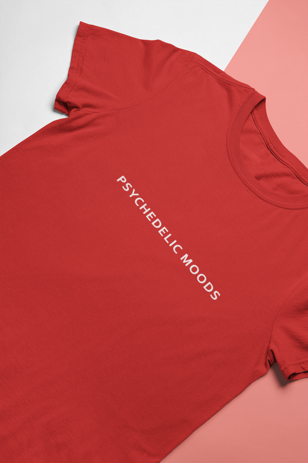 Psychedelic Moods Minimal Mens Half Sleeves T-shirt- KidsFashionVilla