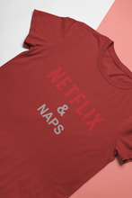 Load image into Gallery viewer, Netflix And Naps Shefali Jariwala Celebrity T-shirt- KidsFashionVilla
