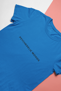 Psychedelic Moods Minimal Mens Half Sleeves T-shirt- KidsFashionVilla