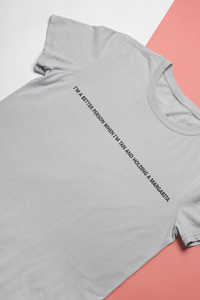 I Am A Better Person When I Am Tan And Holding A Margarita Women Half Sleeves T-shirt- KidsFashionVilla