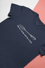 Load image into Gallery viewer, Life Is A Soup And Im Fork Mens Half Sleeves T-shirt- KidsFashionVilla
