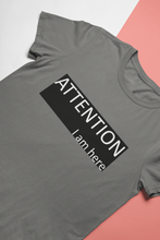 Load image into Gallery viewer, Attention I Am Here Prachi Desai Celebrity T-shirt- KidsFashionVilla
