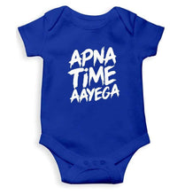 Load image into Gallery viewer, Apna Time Aayega Rompers for Baby Boy - FunkyTradition FunkyTradition
