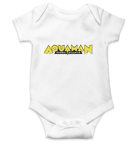 Aqua Man Rompers for Baby Boy- FunkyTradition FunkyTradition
