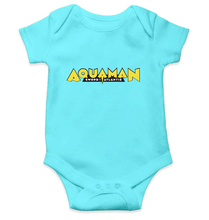 Load image into Gallery viewer, Aqua Man Rompers for Baby Boy- FunkyTradition FunkyTradition
