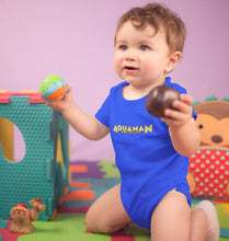 Load image into Gallery viewer, Aqua Man Rompers for Baby Boy- FunkyTradition FunkyTradition
