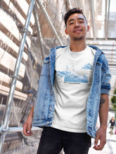 Load image into Gallery viewer, Cloud And Slogan Print Mens Half Sleeves T-shirt- KidsFashionVilla
