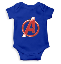 Load image into Gallery viewer, Avenger Logo Rompers for Baby Boy- FunkyTradition FunkyTradition
