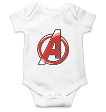 Load image into Gallery viewer, Avenger Logo Rompers for Baby Boy- FunkyTradition FunkyTradition
