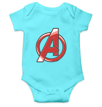Load image into Gallery viewer, Avenger Logo Rompers for Baby Boy- FunkyTradition FunkyTradition
