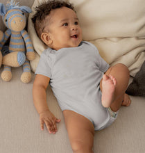 Load image into Gallery viewer, Plain Grey Baby Romper- KidsFashionVilla
