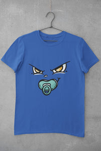 Baby Face Women Half Sleeves T-shirt- FunkyTeesClub - Funky Tees Club