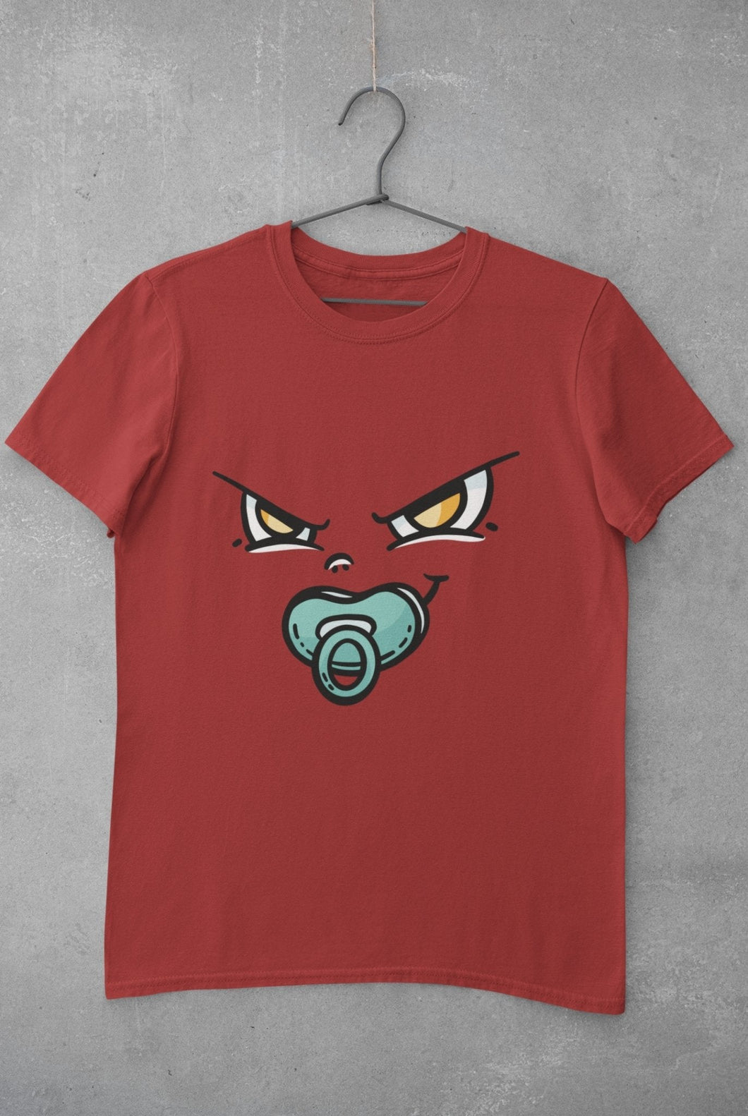 Baby Face Women Half Sleeves T-shirt- FunkyTeesClub - Funky Tees Club