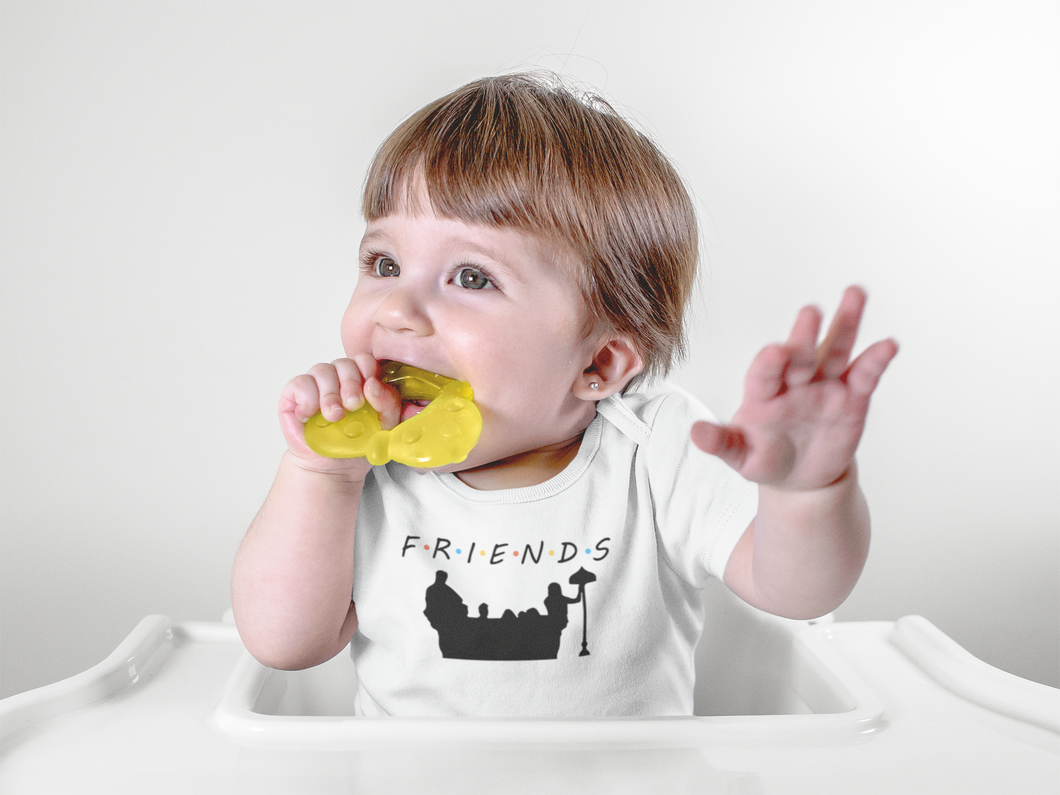 F.R.I.E.N.D.S Friends Web Series Rompers for Baby Girl- KidsFashionVilla