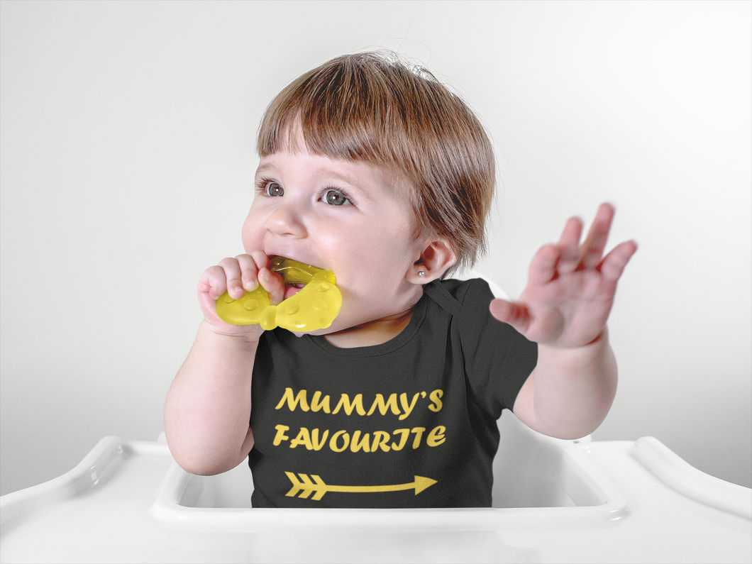 Mummy Favorite Black Rompers for Baby Girl - KidsFashionVilla