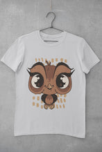 Load image into Gallery viewer, Baby Owl Mens Half Sleeves T-shirt- FunkyTeesClub - Funky Tees Club

