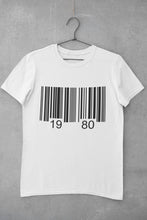 Load image into Gallery viewer, Bar Code Birthday Women Half Sleeves T-shirt- FunkyTeesClub - Funky Tees Club
