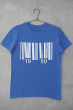 Load image into Gallery viewer, Bar Code Birthday Women Half Sleeves T-shirt- FunkyTeesClub - Funky Tees Club
