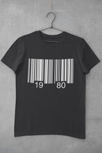 Load image into Gallery viewer, Bar Code Birthday Women Half Sleeves T-shirt- FunkyTeesClub - Funky Tees Club
