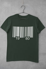 Load image into Gallery viewer, Bar Code Birthday Women Half Sleeves T-shirt- FunkyTeesClub - Funky Tees Club
