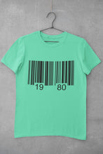 Load image into Gallery viewer, Bar Code Birthday Women Half Sleeves T-shirt- FunkyTeesClub - Funky Tees Club
