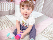 Load image into Gallery viewer, Superhero Dad Cartoon Rompers for Baby Girl- KidsFashionVilla
