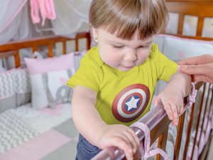 Superhero Cartoon Rompers for Baby Girl- KidsFashionVilla