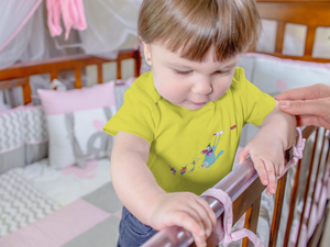 Cute Cartoon Rompers for Baby Girl- KidsFashionVilla