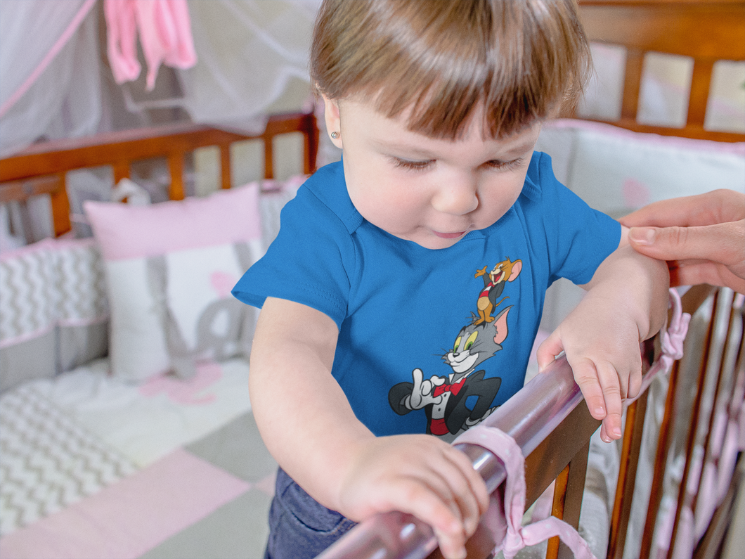 Cute Cartoon Rompers for Baby Girl- KidsFashionVilla
