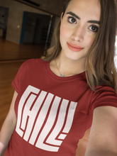 Load image into Gallery viewer, Chill Women Half Sleeves T-shirt- KidsFashionVilla
