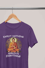 Load image into Gallery viewer, Appreciate Everything Yoga Mens Half Sleeves T-shirt- KidsFashionVilla
