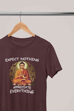 Load image into Gallery viewer, Appreciate Everything Yoga Mens Half Sleeves T-shirt- KidsFashionVilla
