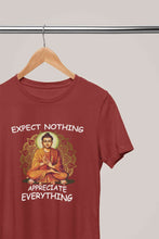 Load image into Gallery viewer, Appreciate Everything Yoga Mens Half Sleeves T-shirt- KidsFashionVilla
