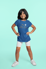 Load image into Gallery viewer, First New Year With Mamma Papa Half Sleeves T-Shirt For Girls -KidsFashionVilla
