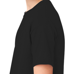 Boy Plain Black T-Shirt-KidsFashionVilla