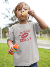 Load image into Gallery viewer, Available For Kisses New Year Half Sleeves T-Shirt for Boy-KidsFashionVilla
