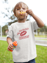 Load image into Gallery viewer, Available For Kisses New Year Half Sleeves T-Shirt for Boy-KidsFashionVilla

