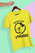 Load image into Gallery viewer, Bring Me Thanos Women Half Sleeves T-shirt- FunkyTeesClub - Funky Tees Club
