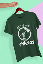 Load image into Gallery viewer, Bring Me Thanos Women Half Sleeves T-shirt- FunkyTeesClub - Funky Tees Club
