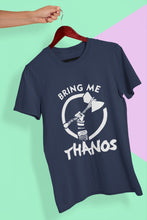 Load image into Gallery viewer, Bring Me Thanos Women Half Sleeves T-shirt- FunkyTeesClub - Funky Tees Club
