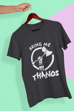 Load image into Gallery viewer, Bring Me Thanos Women Half Sleeves T-shirt- FunkyTeesClub - Funky Tees Club

