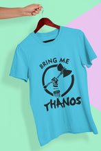 Load image into Gallery viewer, Bring Me Thanos Women Half Sleeves T-shirt- FunkyTeesClub - Funky Tees Club
