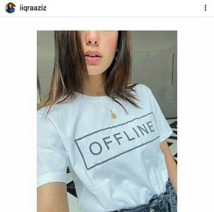 Offline Iqra Aziz Celebrity T-shirt- KidsFashionVilla