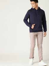 Load image into Gallery viewer, Plain Navy Blue Hoodie Sweatshirt -KidsFashionVilla
