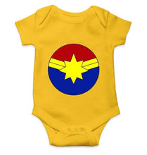 Load image into Gallery viewer, Captain Marvel Rompers for Baby Boy - FunkyTradition FunkyTradition
