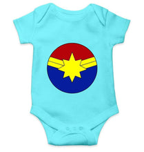 Load image into Gallery viewer, Captain Marvel Rompers for Baby Boy - FunkyTradition FunkyTradition
