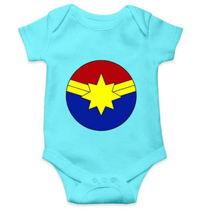 Captain Marvel Rompers for Baby Boy - FunkyTradition FunkyTradition
