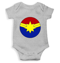 Load image into Gallery viewer, Captain Marvel Rompers for Baby Boy - FunkyTradition FunkyTradition
