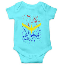 Load image into Gallery viewer, Captain Marvel Rompers for Baby Girl- FunkyTradition FunkyTradition
